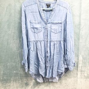 Chambray Woments Shirt by Torrid